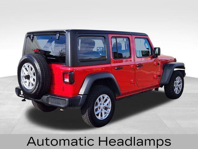 used 2023 Jeep Wrangler car, priced at $27,630