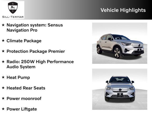 used 2023 Volvo XC40 Recharge Pure Electric car, priced at $28,550