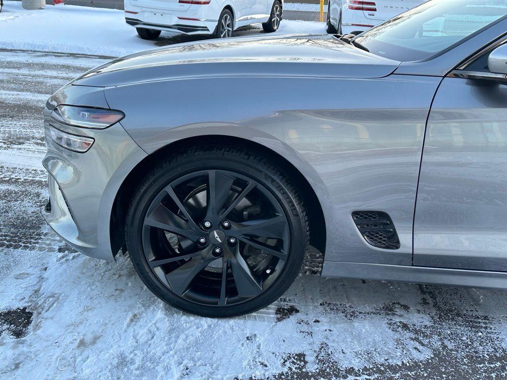 used 2023 Genesis G70 car, priced at $27,931