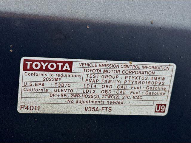used 2023 Toyota Tundra car, priced at $33,288