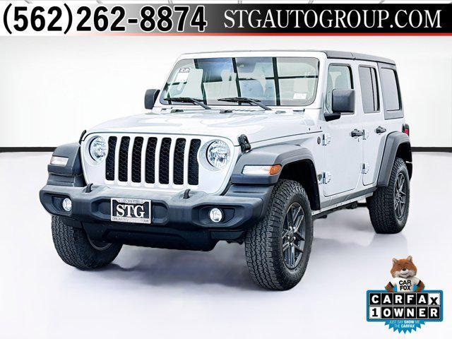 used 2024 Jeep Wrangler car, priced at $29,484