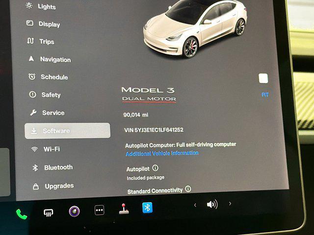 used 2020 Tesla Model 3 car, priced at $19,675