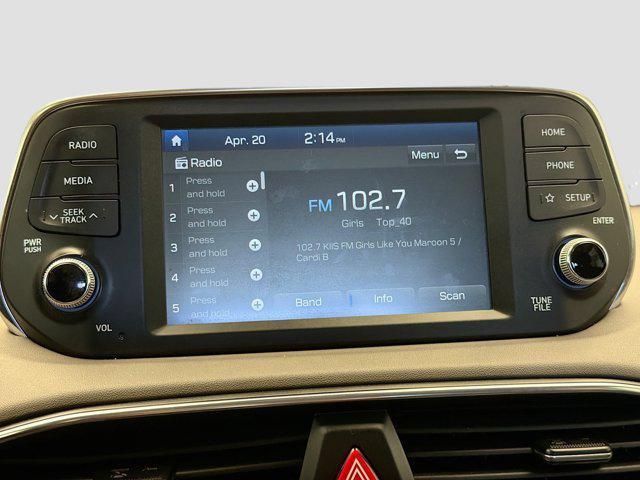 used 2020 Hyundai Santa Fe car, priced at $17,990