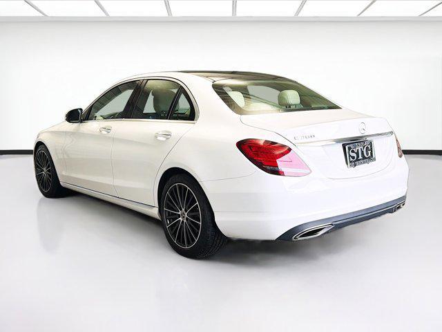 used 2021 Mercedes-Benz C-Class car, priced at $18,488