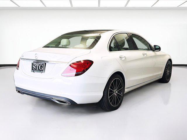 used 2021 Mercedes-Benz C-Class car, priced at $18,488