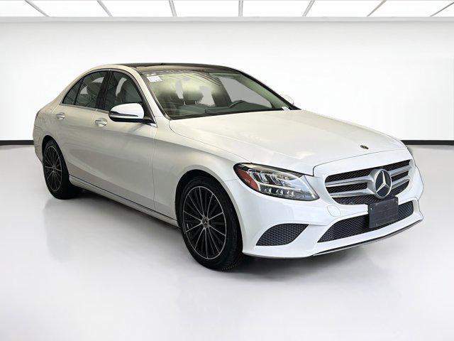 used 2021 Mercedes-Benz C-Class car, priced at $18,488
