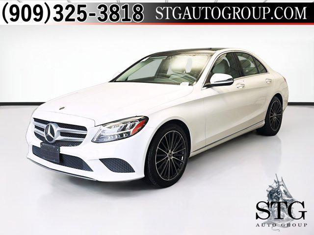 used 2021 Mercedes-Benz C-Class car, priced at $18,488