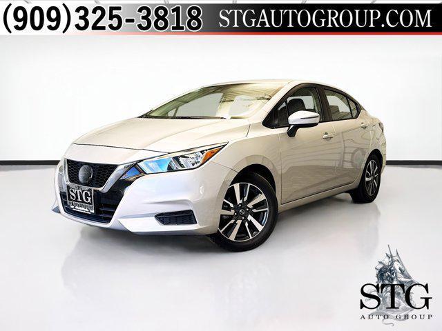 used 2021 Nissan Versa car, priced at $12,450