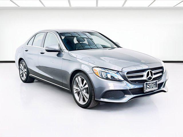 used 2018 Mercedes-Benz C-Class car, priced at $18,950