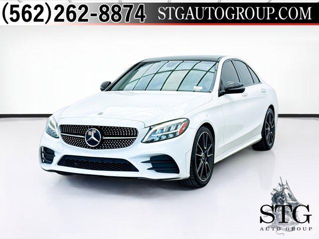 used 2019 Mercedes-Benz C-Class car, priced at $16,888