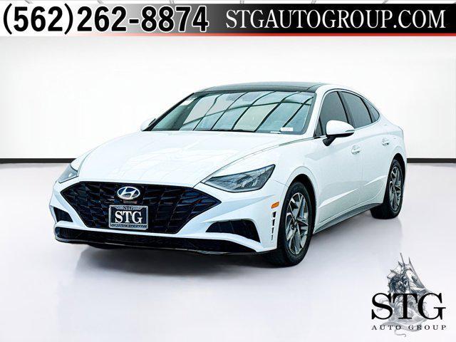 used 2021 Hyundai Sonata car, priced at $14,025