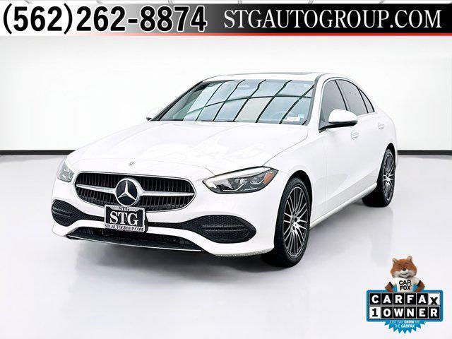 used 2023 Mercedes-Benz C-Class car, priced at $30,998