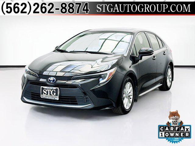 used 2023 Toyota Corolla Hybrid car, priced at $18,488