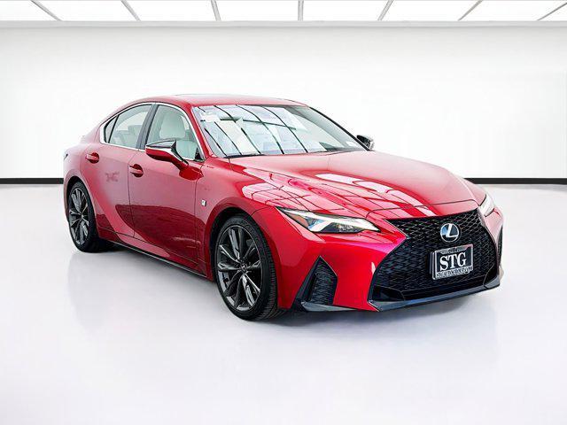 used 2023 Lexus IS 350 car, priced at $38,399