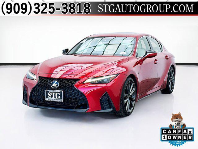 used 2023 Lexus IS 350 car, priced at $38,399