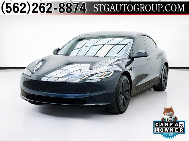 used 2025 Tesla Model 3 car, priced at $35,850