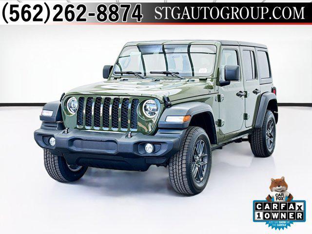 used 2024 Jeep Wrangler car, priced at $29,995