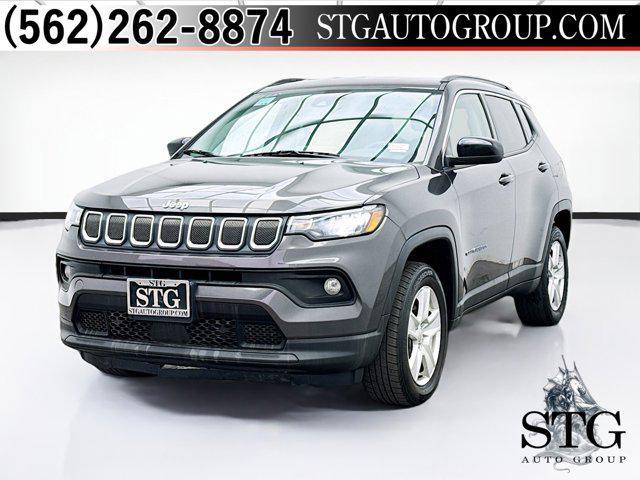 used 2022 Jeep Compass car, priced at $18,714