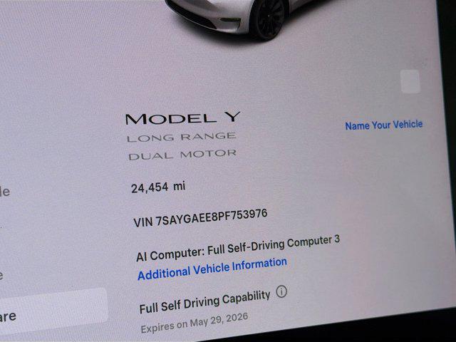 used 2023 Tesla Model Y car, priced at $33,999