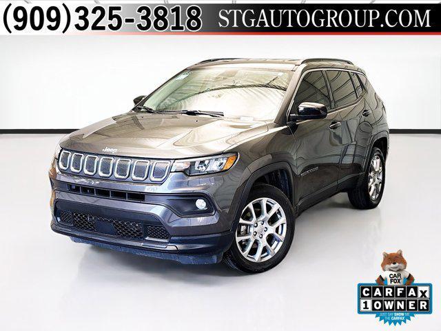 used 2022 Jeep Compass car, priced at $18,231