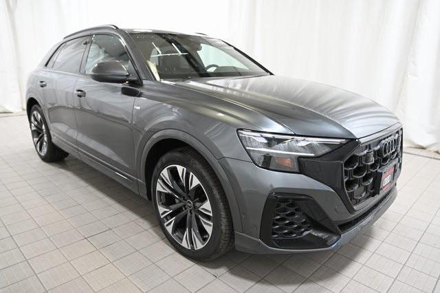 new 2025 Audi Q8 car, priced at $79,885