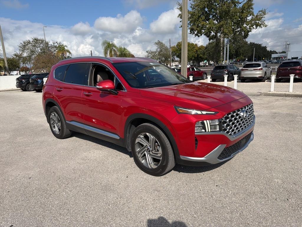 used 2022 Hyundai Santa Fe car, priced at $15,887