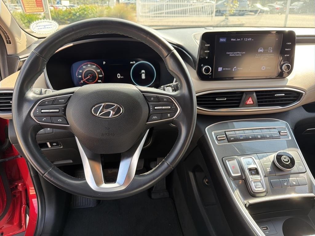 used 2022 Hyundai Santa Fe car, priced at $15,887