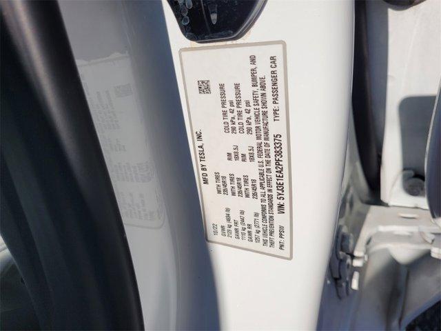 used 2023 Tesla Model 3 car, priced at $23,987