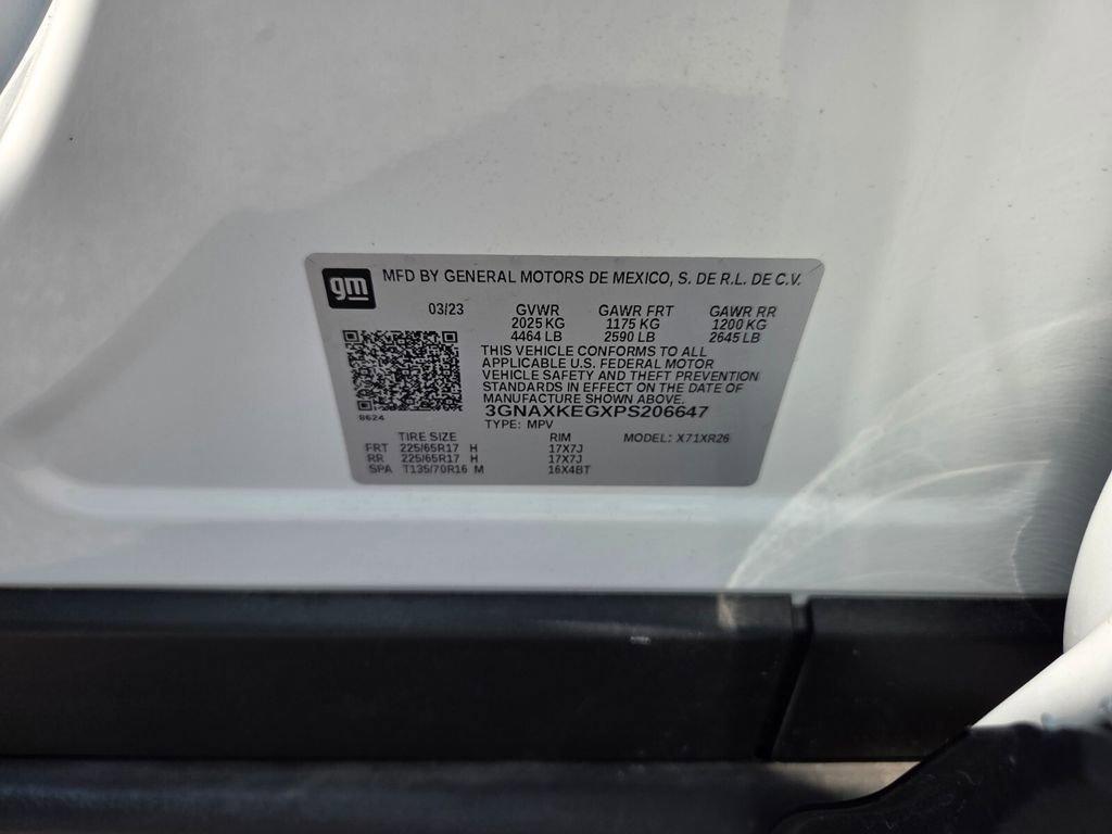 used 2023 Chevrolet Equinox car, priced at $22,488