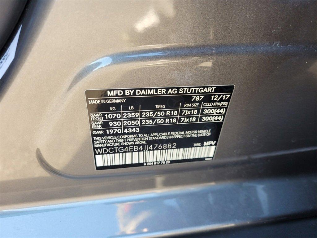 used 2018 Mercedes-Benz GLA 250 car, priced at $13,488