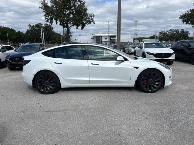 used 2021 Tesla Model 3 car, priced at $25,000