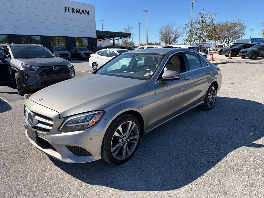 used 2019 Mercedes-Benz C-Class car, priced at $18,988
