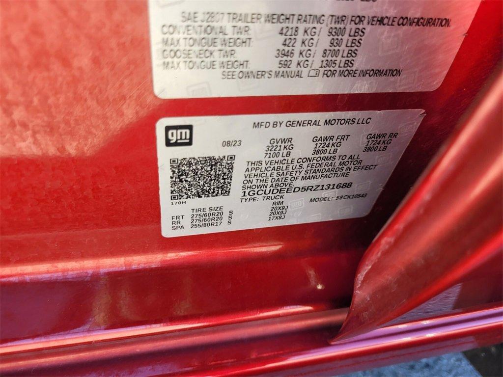 used 2024 Chevrolet Silverado 1500 car, priced at $39,988