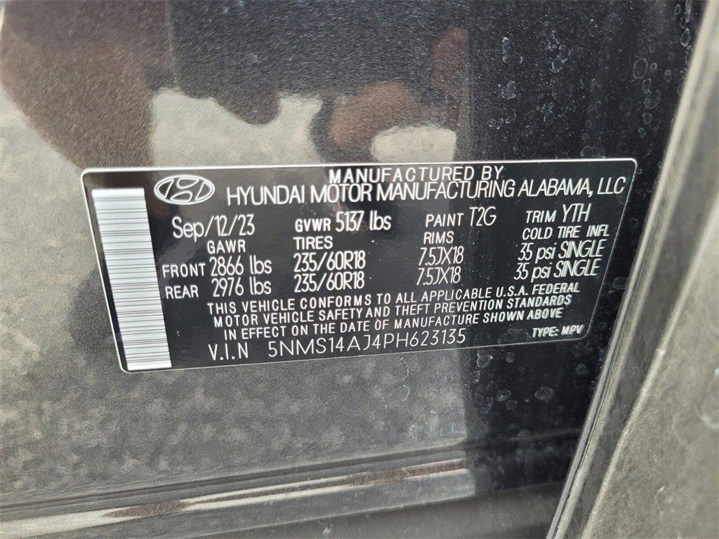 used 2023 Hyundai Santa Fe car, priced at $19,688