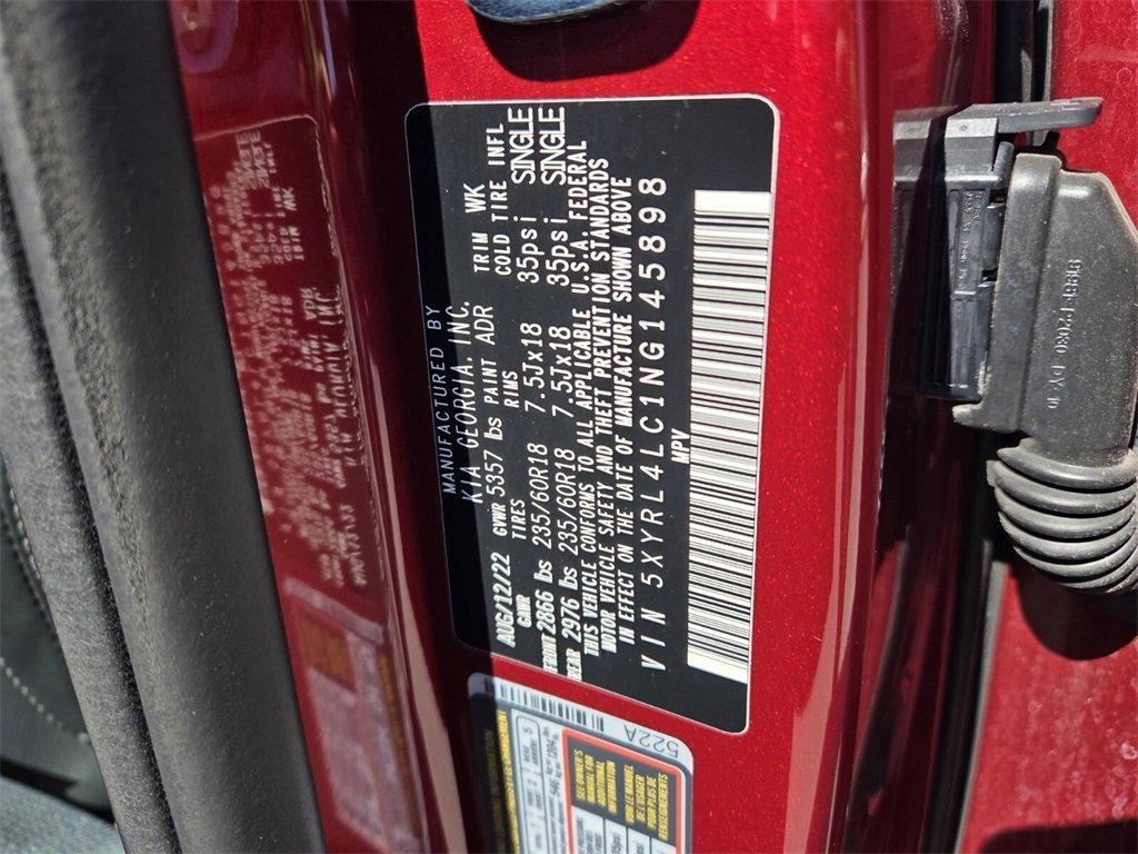 used 2022 Kia Sorento car, priced at $19,388