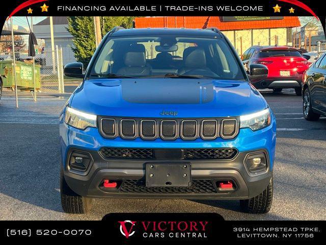 used 2022 Jeep Compass car, priced at $16,395