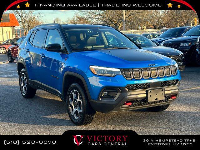 used 2022 Jeep Compass car, priced at $16,395