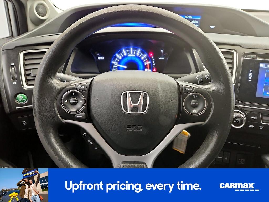 used 2015 Honda Civic car, priced at $14,599