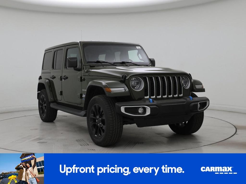 used 2022 Jeep Wrangler Unlimited 4xe car, priced at $31,998