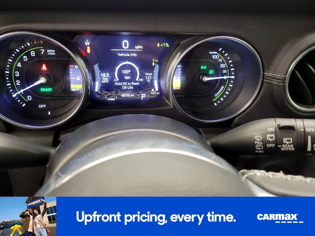 used 2022 Jeep Wrangler Unlimited 4xe car, priced at $31,998