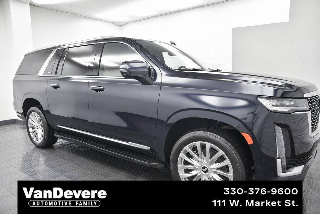 used 2024 Cadillac Escalade ESV car, priced at $76,180