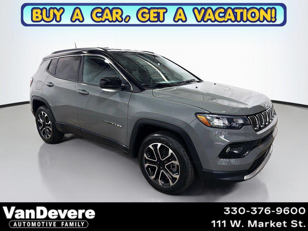 used 2023 Jeep Compass car, priced at $22,938