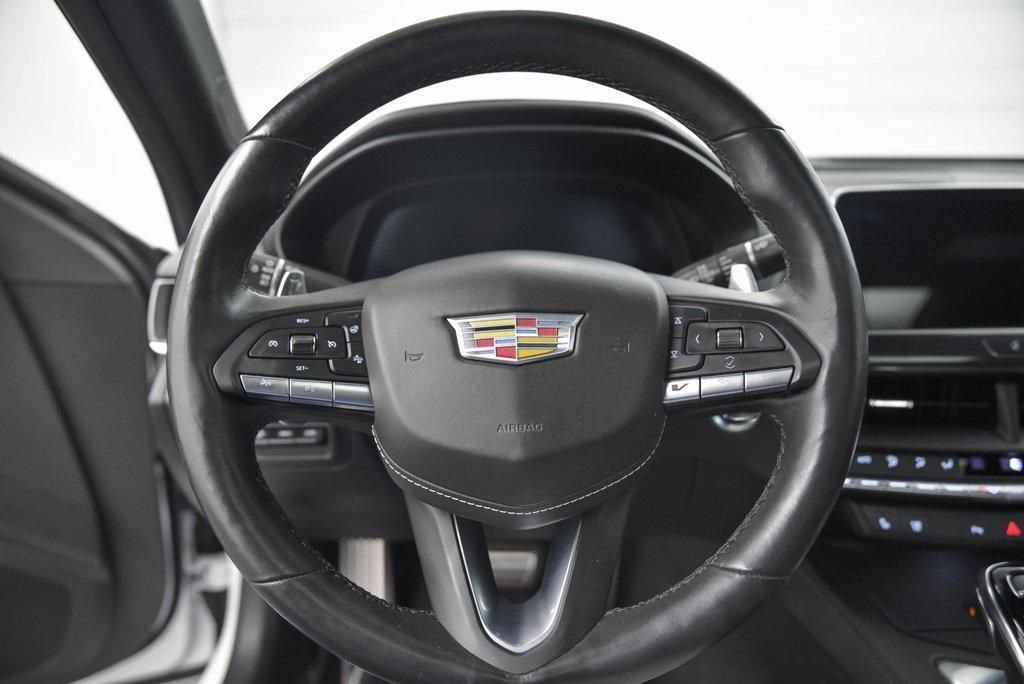 used 2023 Cadillac CT4-V car, priced at $40,490