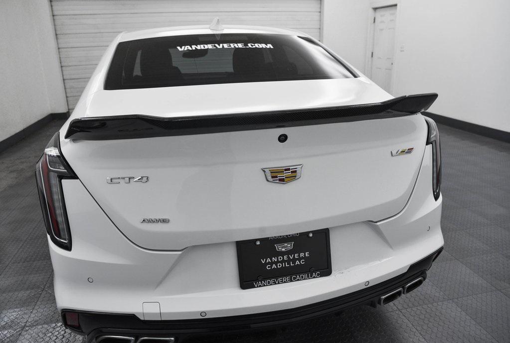 used 2023 Cadillac CT4-V car, priced at $40,490