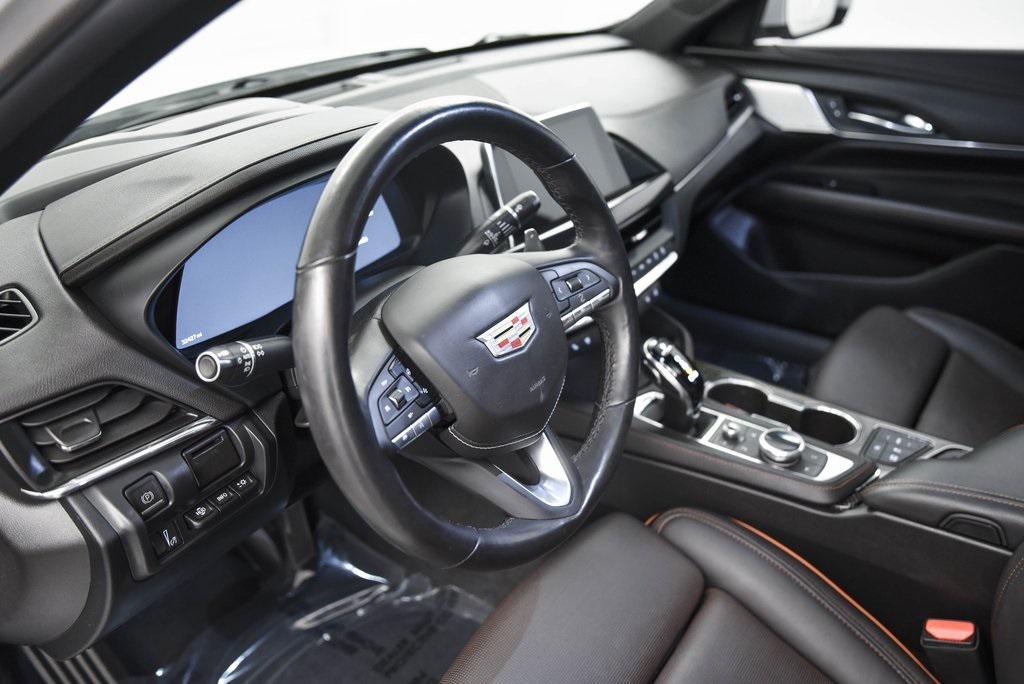used 2023 Cadillac CT4-V car, priced at $40,490