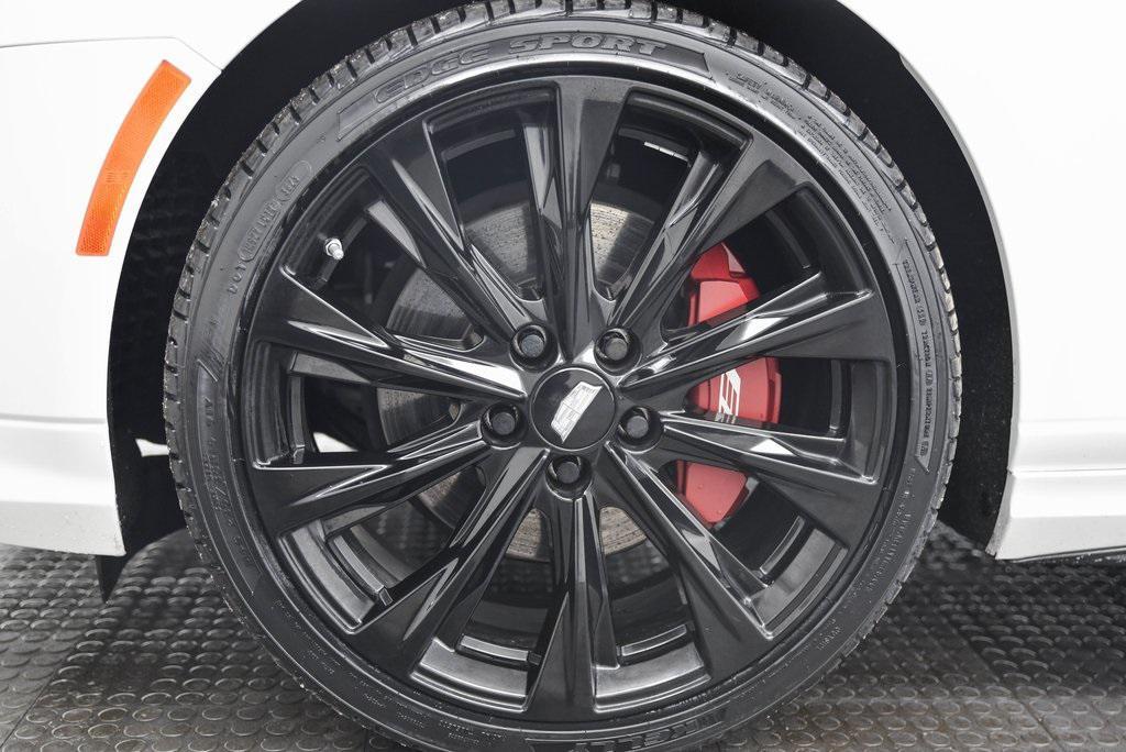 used 2023 Cadillac CT4-V car, priced at $40,490