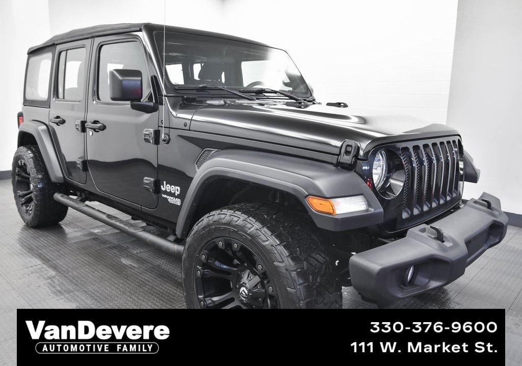 used 2018 Jeep Wrangler Unlimited car, priced at $19,990