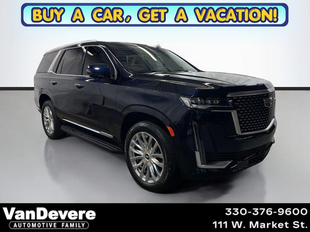 used 2023 Cadillac Escalade car, priced at $64,438