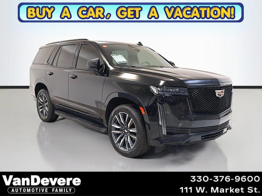 used 2023 Cadillac Escalade car, priced at $71,938