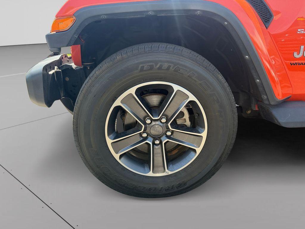 used 2023 Jeep Wrangler car, priced at $35,000